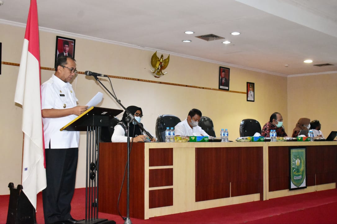 Wabup Inhu Hadiri Entry Meeting Bersama BPK Perwakilan Riau