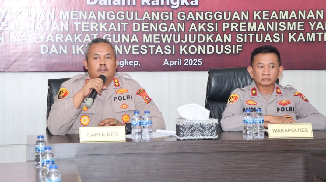 Kapolres Lingga Buka Latpraops Pekat Seligi 2025: Tegaskan Komitmen Berantas Premanisme Demi Ciptakan Kamtibmas dan Iklim Investasi Kondusif.
