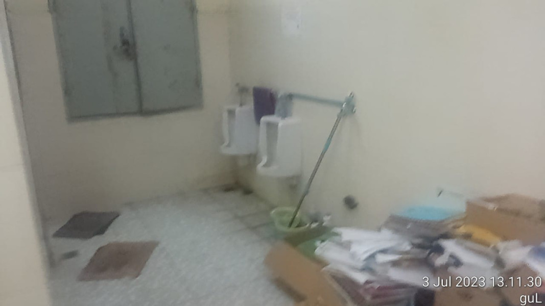 Diduga Toilet Lantai 4  RSUD Mandau Dijadikan Gudang