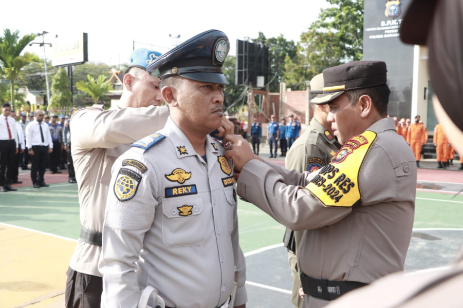 Polres Inhil Gelar Pasukan Operasi Lilin Lancang Kuning