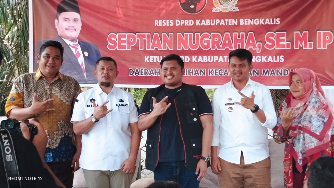 Gelar Reses Di Pematang Pudu, Ketua DPRD Septian Nugraha Disambut Warga Dengan Antusias
