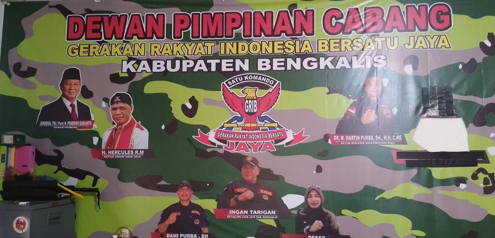 Surat Pencabutan/Pembatalan Struktur Kepengurusan PAC GRIB Jaya Kecamatan Bengkalis
