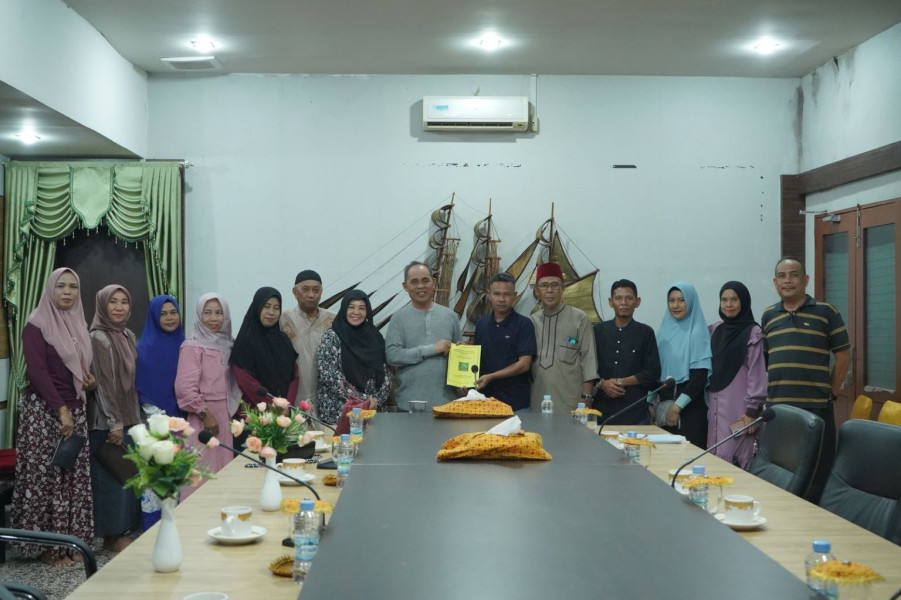 Bupati Indragiri Hilir Terima Kunjungan Organisasi Gelibu Gerakkan Lima Ribu