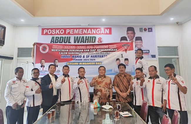 Dukungan Terus Mengalir, DPD HBB Siap Menangkan Paslon Gubernur Riau Nomor 1