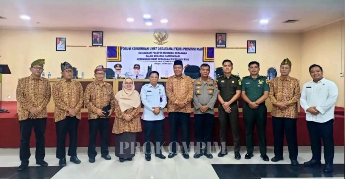 FKUB Riau Gelar Sosialisasi Pelopor Moderasi Beragama di Inhu