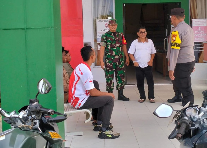 Jaga Kondusivitas Pilkada 2024, Patroli Sinergitas TNI-POLRI dan Satpol PP di Wilayah Polsek Bunut