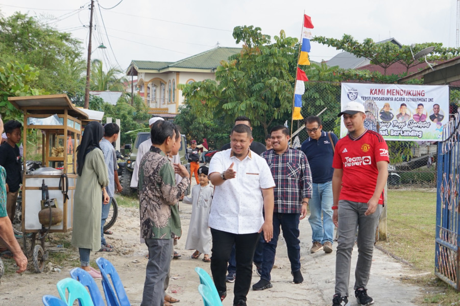 Pembukaan Turnamen Mini Soccer Zam-Zam CUP II Kelurahan Duri Barat