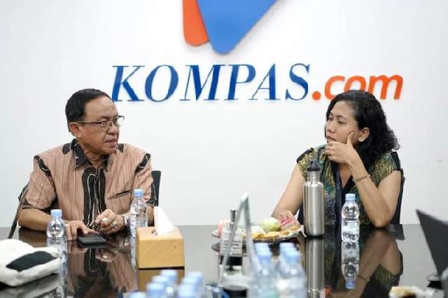 DPMPTSP Inhil Dampingi Bupati HM Wardan ekspos Potensi Perkelapaan di Program Nusaraya Kompas TV