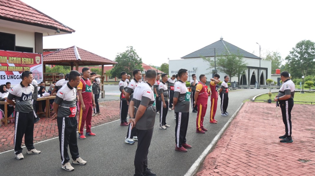 TKJ Semester I 2025: Polres Lingga Tegaskan Komitmen Jaga Kualitas Personel.