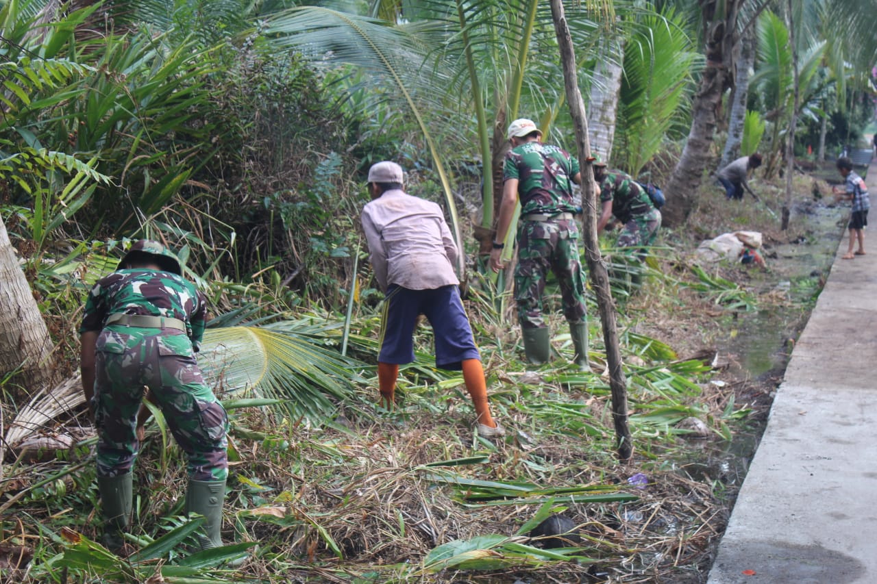 Jelang Kedatangan Tim Wasev Mabes TNI, Ini yang Dilakukan Satgas TMMD Inhil