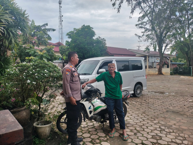 Ciptakan Pilkada Damai, Polsek Pangkalan Kerinci Terus Gelar Sambang Kamtibmas