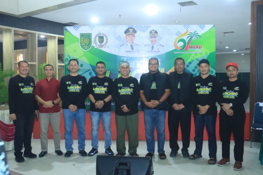 Dandim 0314/Inhil Hadiri Pembukaan Turnamen Domino Doubles Match Milad ke-61 Kabupaten Inhil