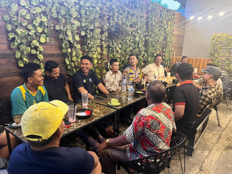 Kapolsek Tambusai Utara Edukasi Pilkada Damai 2024