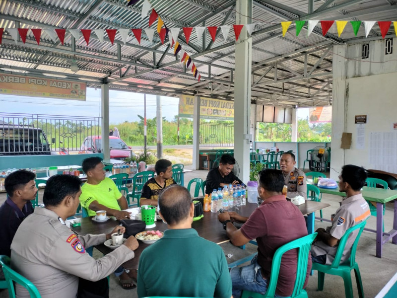 Pilkada Inhil Sejuk, Polsek Tempuling Laksanakan Cooling System