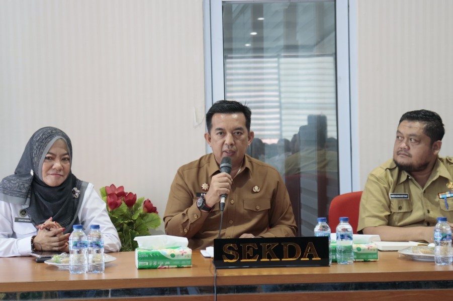 Pemkab Inhu Gelar Rakor dan Evaluasi Program MBG