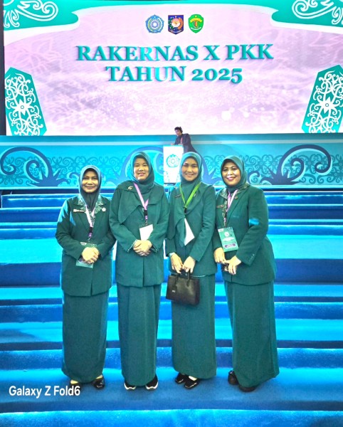 TP PKK Riau dan Inhil Ikuti Rakernas PKK Nasional, Dukung Gerakan Indonesia Emas 2045