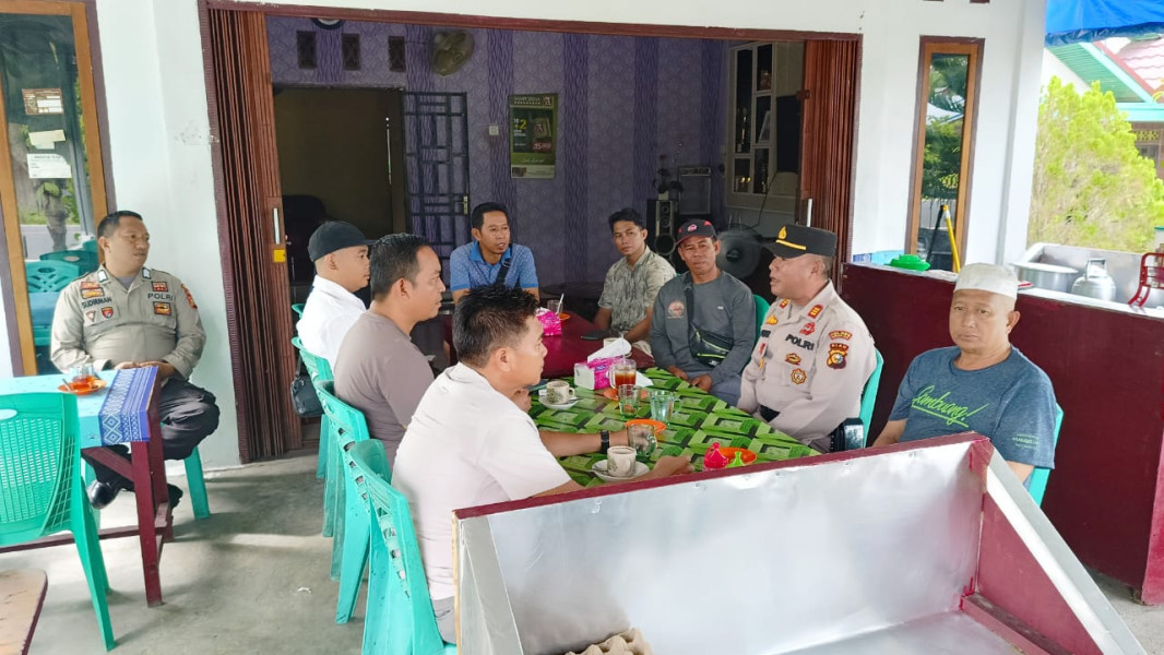 Polsek Tempuling Konsisten Jaga Kamtibmas Jelang Pilkada 2024