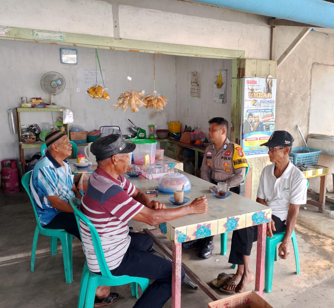 Dekatkan Diri dengan Masyarakat, Polsek Tempuling Rutin Gelar Cooling System