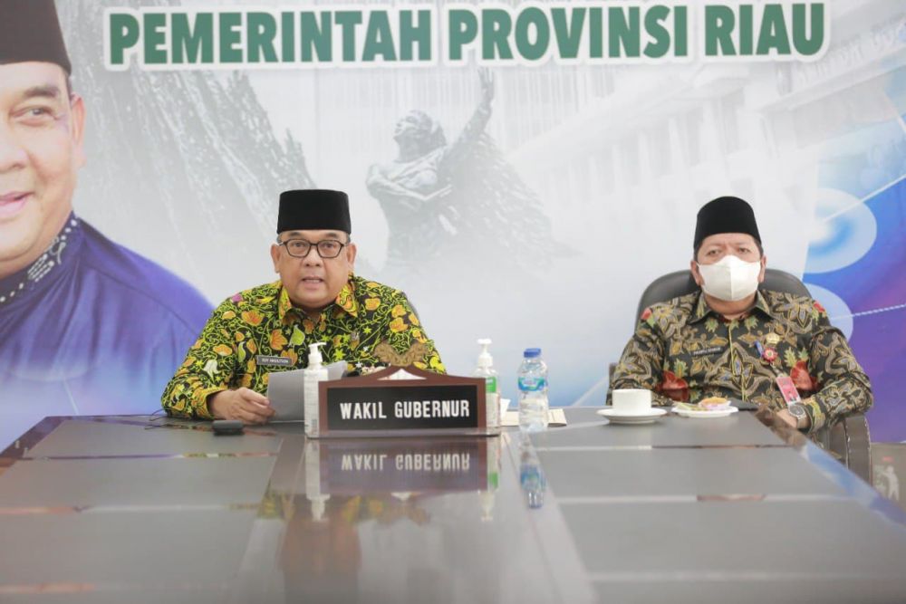 Wagubri Edy Natar Nasution Buka Kegiatan Istigasah dan Doa Bersama Peringati Tahun Baru Islam 1443 H