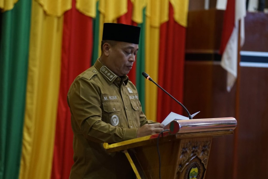 Paripurna Penyampaian /Pengantar Kebijakan Umum APBD dan PPAS APBD Kabupaten Lingga Tahun Anggaran 2027 Oleh Bupati Lingga.