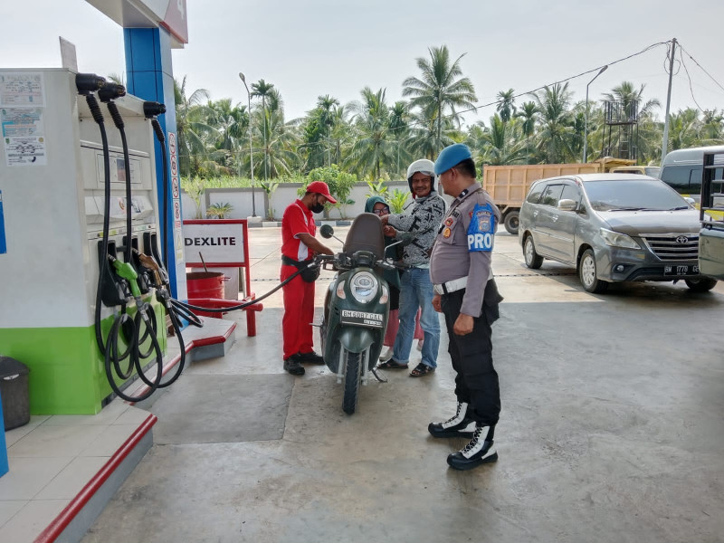 Gelar Patroli KRYD, Polsek Tempuling Sasar Sejumlah Tempat