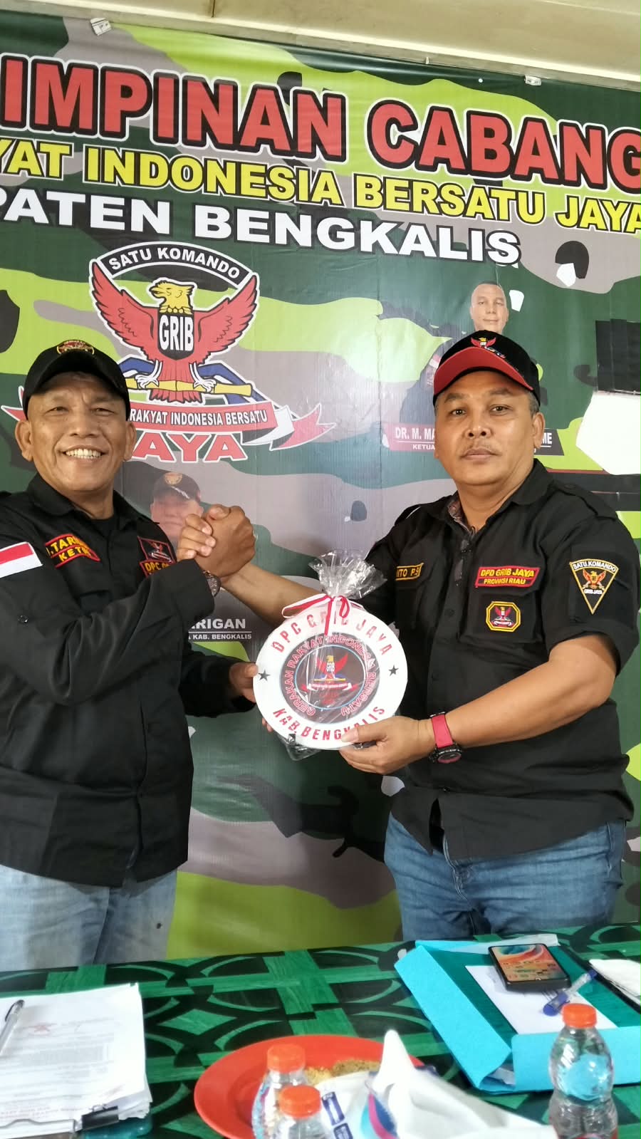DPC Grib Jaya Kabupaten Bengkalis Sambut Hangat Kedatangan Wasekda Grib Jaya DPD Propinsi Riau