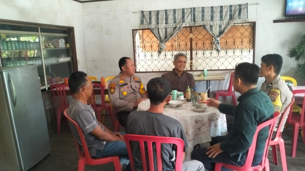 Tak Berdiam Diri, Kapolsek Tempuling Pimpin Giat Cooling System