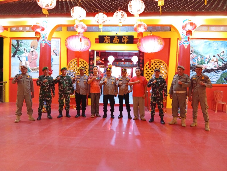 Jelang Tahun Baru Imlek,Personel Kodim 0314/Inhil Bersama Polres dan Satpol PP Gelar Patroli Gabungan