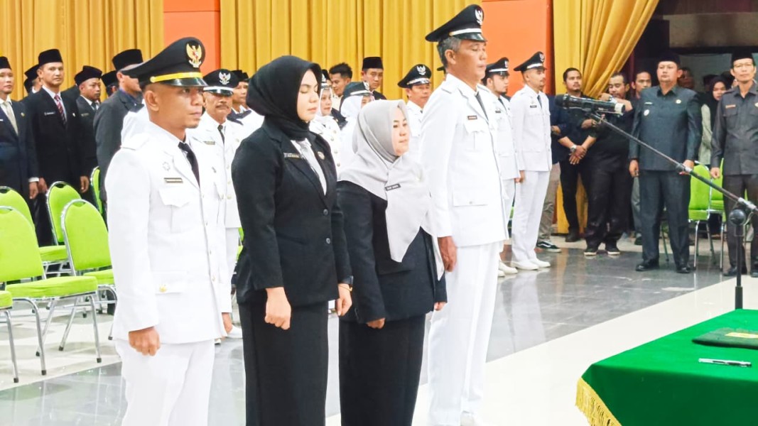 Pemkab Inhu Lantik 116 Pejabat Administrator dan Pengawas