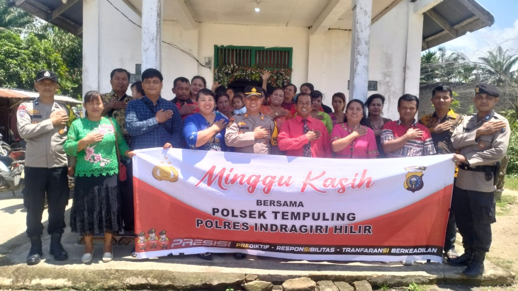 Kapolsek Tempuling Ajak Warga Jaga Kamtibmas Selama Tahapan Pilkada 2024