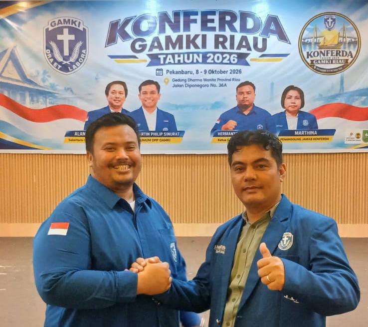 Sambut Ketua Baru GAMKI Riau, DPC GAMKI Inhu Tegaskan Komitmen Sinergi
