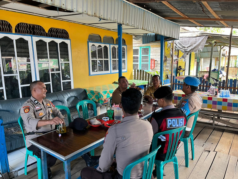 Cooling System, Polsek Kuindra Giat Laksanakan Sosialisasi dan Himbauan Pemilu Damai