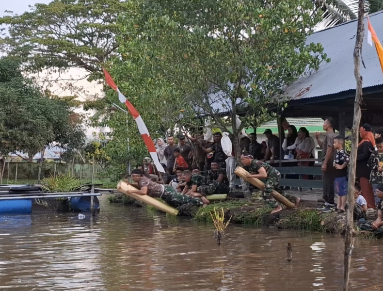 Meriahkan HUT RI ke-79, Kodim 0314/Inhil Gelar Berbagai Perlombaan