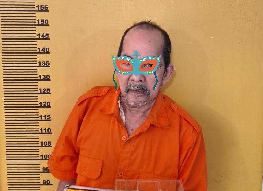 Kakek 76 Tahun Diringkus Satresnarkoba Polres Inhu,  Enam Paket Sabu Ditemukan