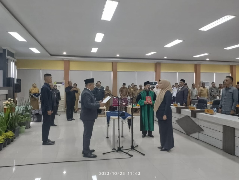 PAW DPRD Inhu, Risma Agustina Gantikan Daniel Eka Perdana