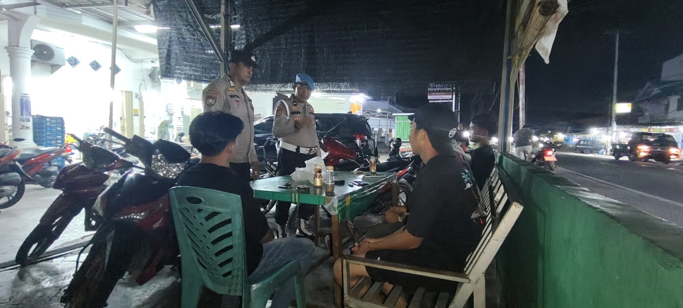 Jelang Pilkada 2024 Polsek Tempuling Tingkatkan Keamanan Malam