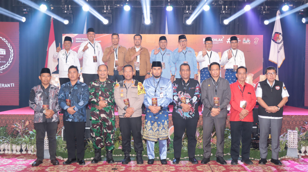 Debat Publik Paslon Tertib dan Damai, Kapolres: Berkat Sinergitas Semua Pihak