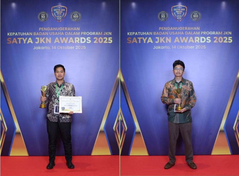 Dua Badan Usaha di Wilayah Kerja BPJS Kesehatan KC Rengat Terima Satya JKN Award 2025