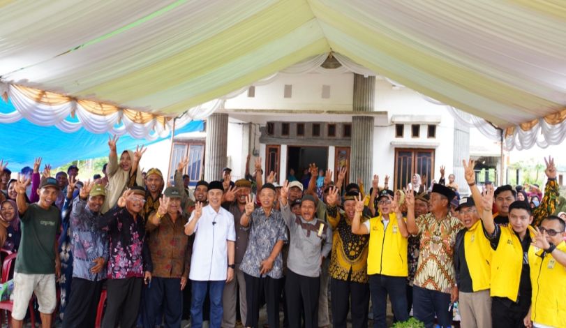 Masyarakat Kempas Akui Kepemimpinan Syamsuar Berhasil Tingkatkan Kesejahteraan