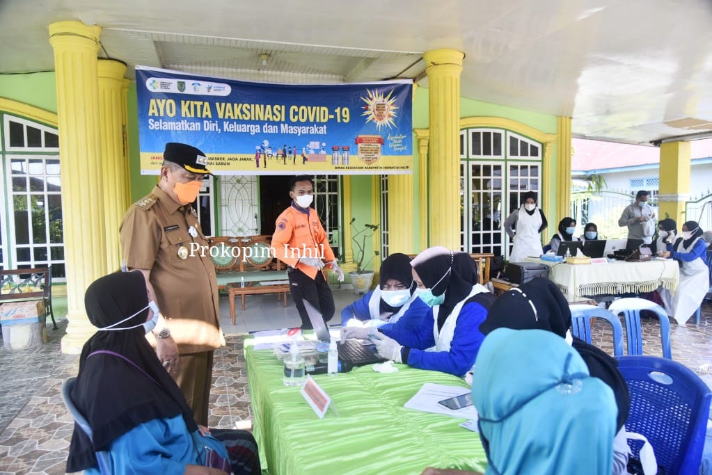 Wabup Inhil Instruksikan Seluruh Komponen Ikut Serta Tekan Angka Penyebaran Covid-19