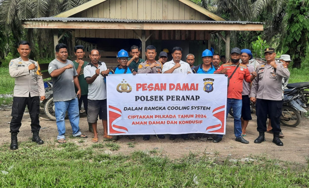 Kapolsek Peranap Ajak Seluruh Anggota SPTI dan Keluarga yang Sudah Terdaftar Gunakan Hak Pilihnya