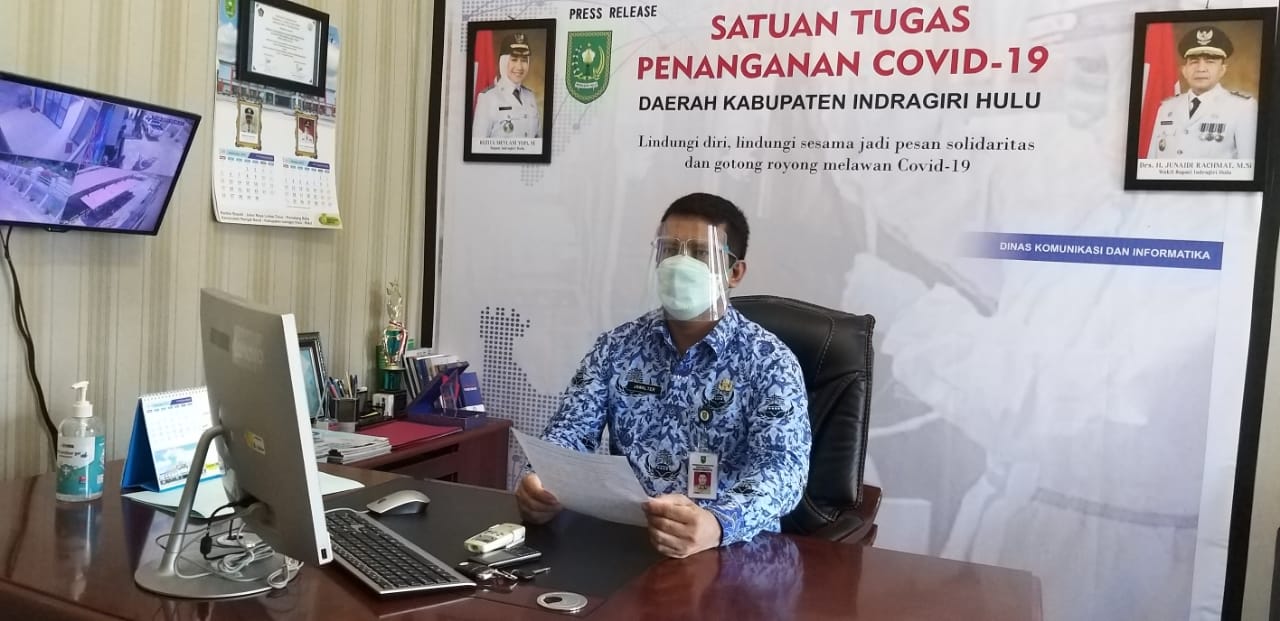 Vaksinasi Covid-19 Dosis Pertama di Inhu Capai 55,37 Persen