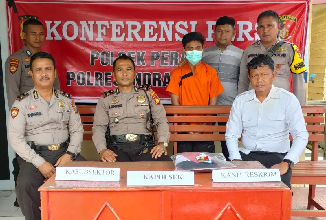 Setubuhi Anak Bawah Umur, Pemuda Desa Diringkus Polsek Peranap