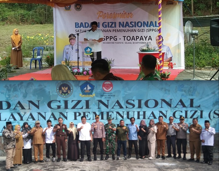 Diresmikan Bupati Bintan Roby Kurniawan, S.P.W.K. SPPG Kecamatan Toapaya Siap Salurkan MBG ke 2.936 Penerima Manfaat.