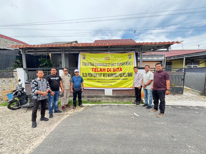 Polres Inhu Kembali Sita Aset Mak Gadi Bernilai Ratusan Juta di Luar Daerah