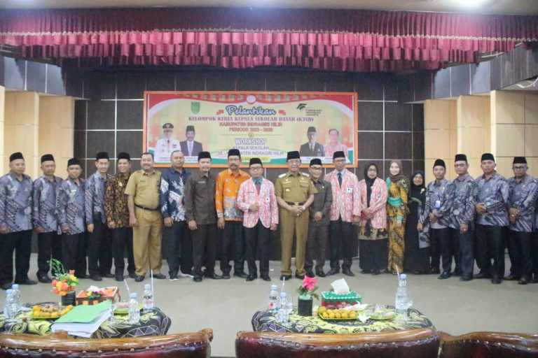 Bupati HM Wardan Hadiri Pelantikan K3SD Kabupaten Inhil