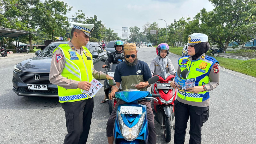 2.616 Pelanggaran Ditemukan Dalam 3 Hari Operasi Patuh Lancang Kuning 2024 Polda Riau