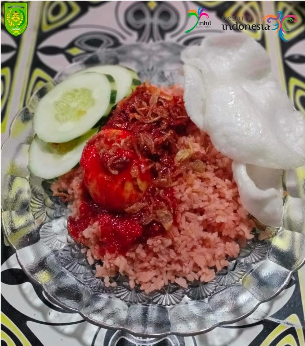 Murah Meriah Nasi Merah Gunda di Kota Tembilahan