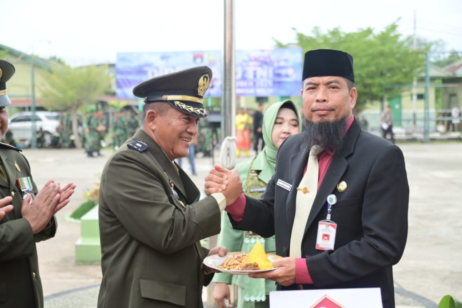Bupati Bengkalis Hadiri HUT Ke-80 TNI, Sampaikan Apresiasi atas Loyalitas dan Dedikasi TNI