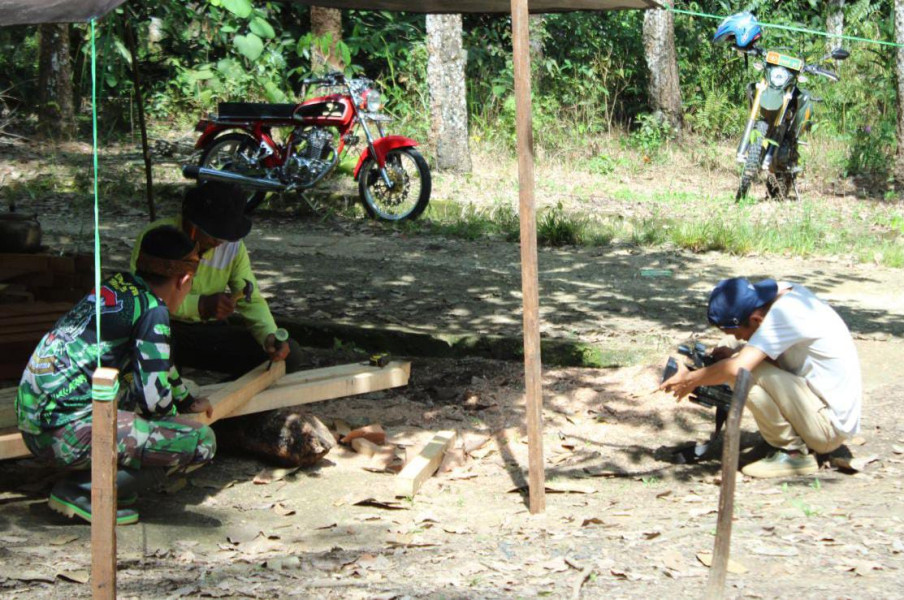 Pendim Tabalong Publikasikan Kegiatan TMMD KE-121 Kodim 1008 Tabalong